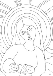 Maria met baby Jezus