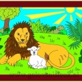 de leeuw en het lam