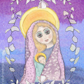 Maria en Jezus kind