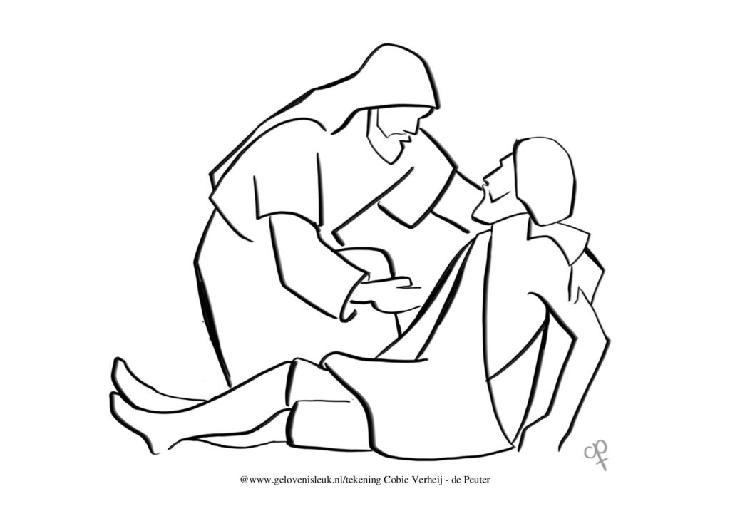 thumbnail of De_barmhartige_Samaritaan_kleurplaat