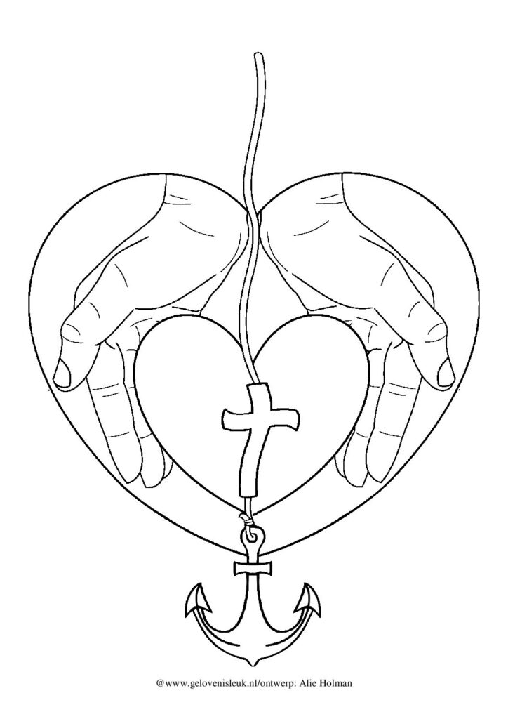 thumbnail of Geloof_hoop_liefde2_kleurplaat