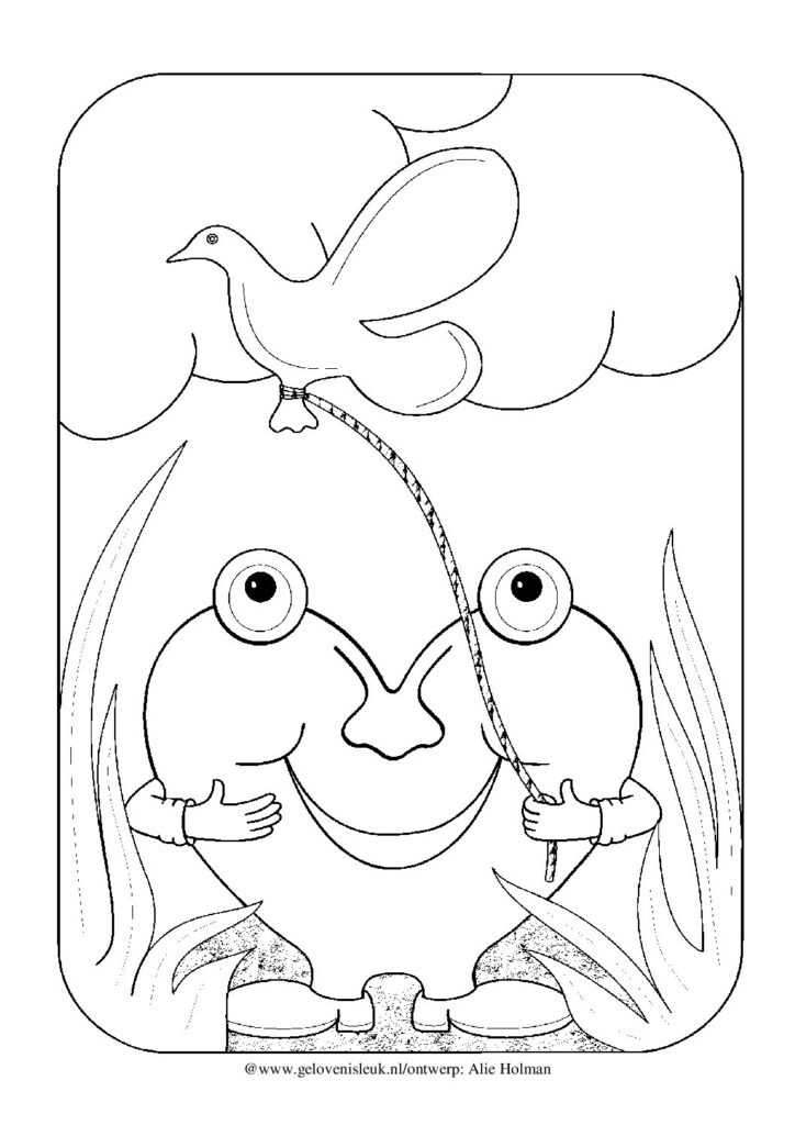 thumbnail of Hart_mensje_met_vredesduif_ballon_kleurplaat