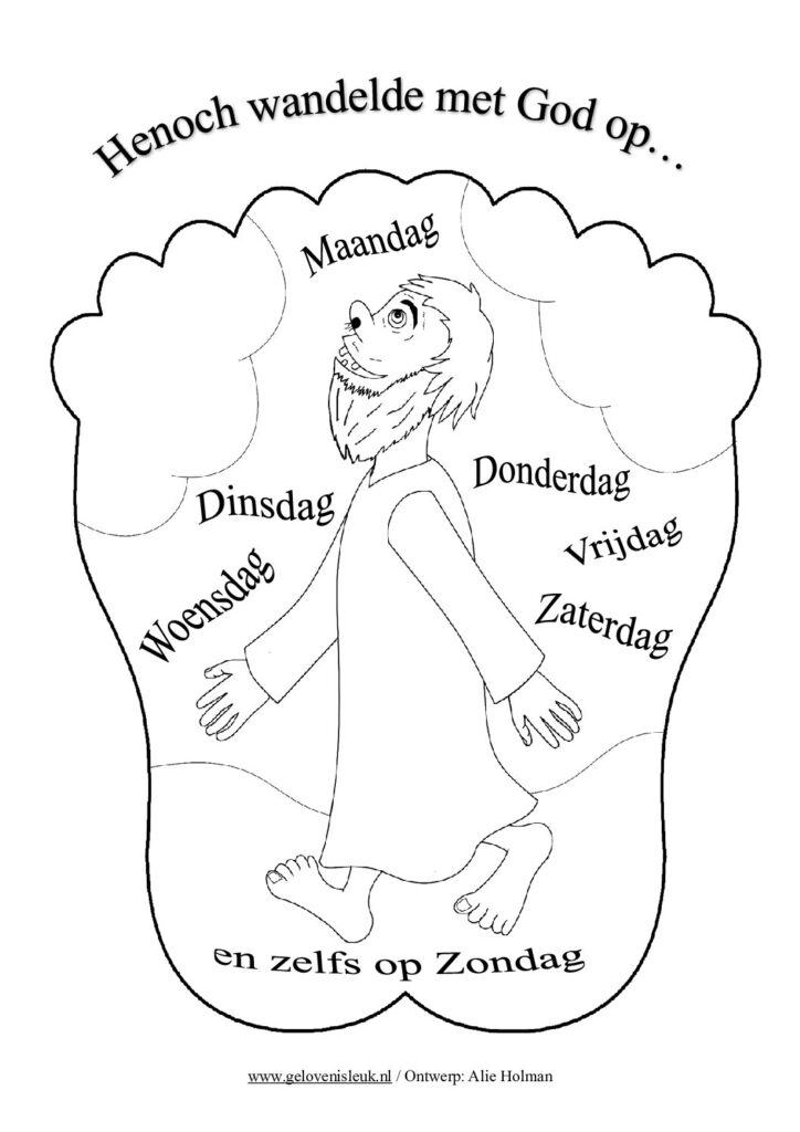 thumbnail of Henoch_wandelde_met_God_kleurplaat1_nederlands