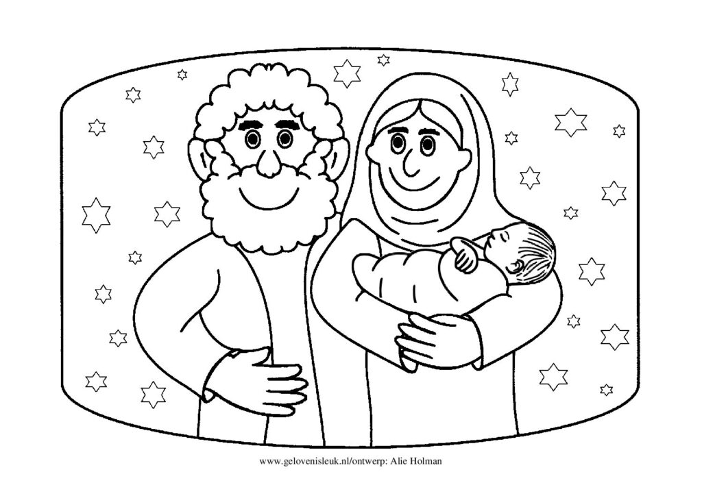 thumbnail of abraham_sara_en_izaak_kleurplaat