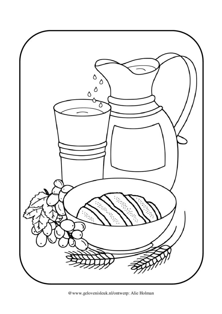 thumbnail of avondmaal_kleurplaat