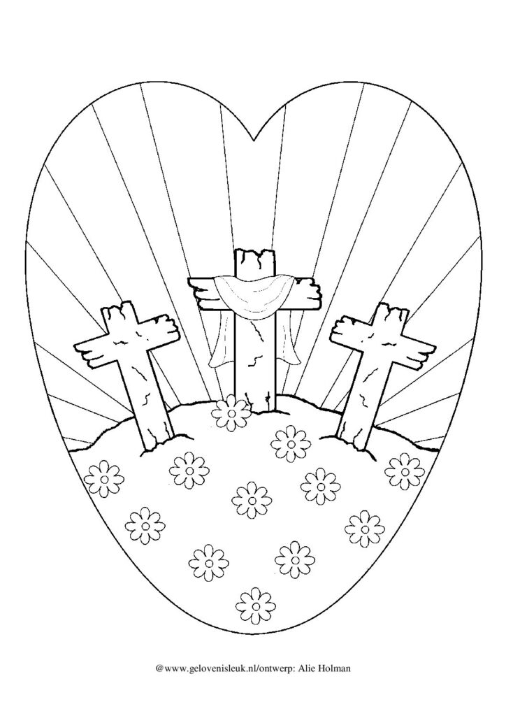 thumbnail of drie_kruisen_hartvorm_kleurplaat