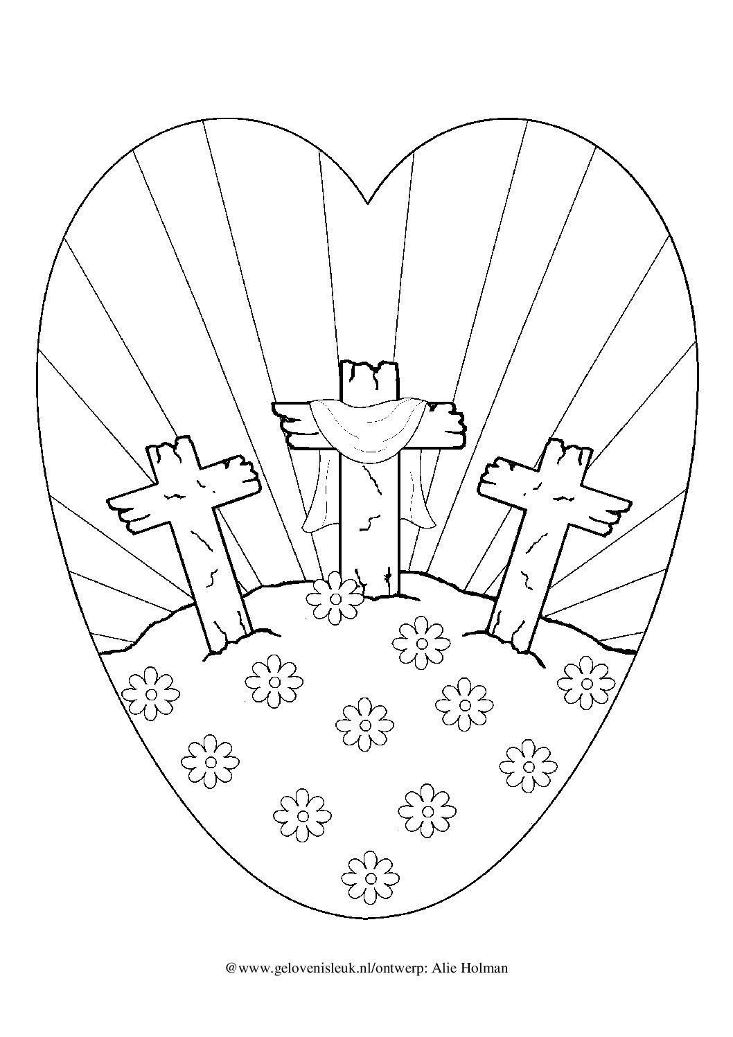 thumbnail of drie_kruisen_hartvorm_kleurplaat
