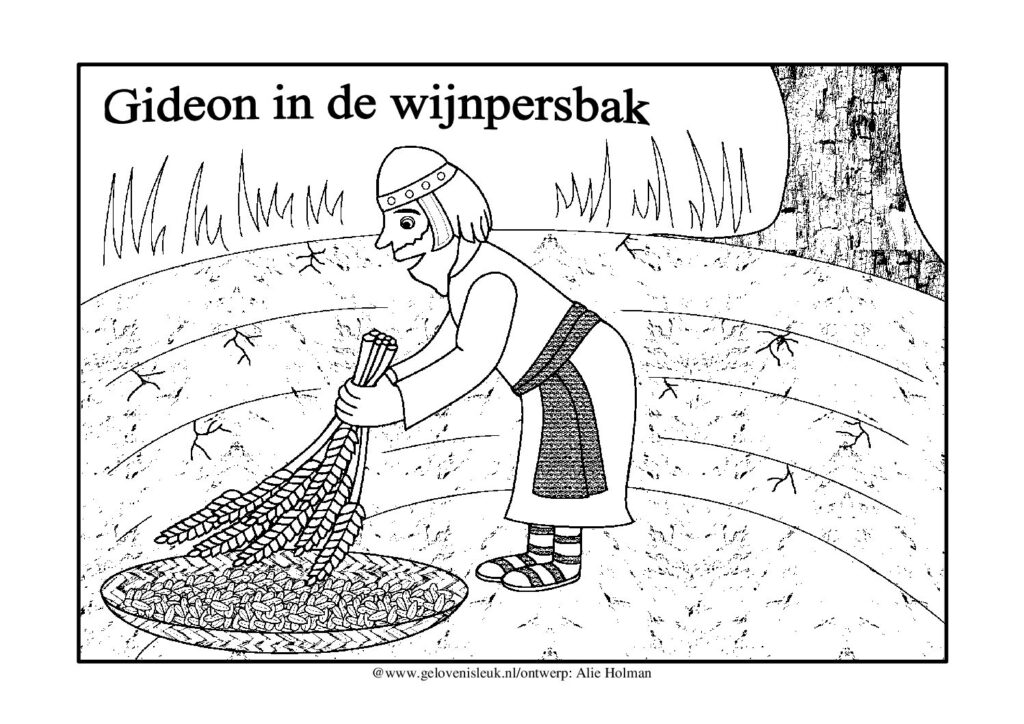 thumbnail of gideon_in_wijnpersbak_kleurplaat_Nederlands