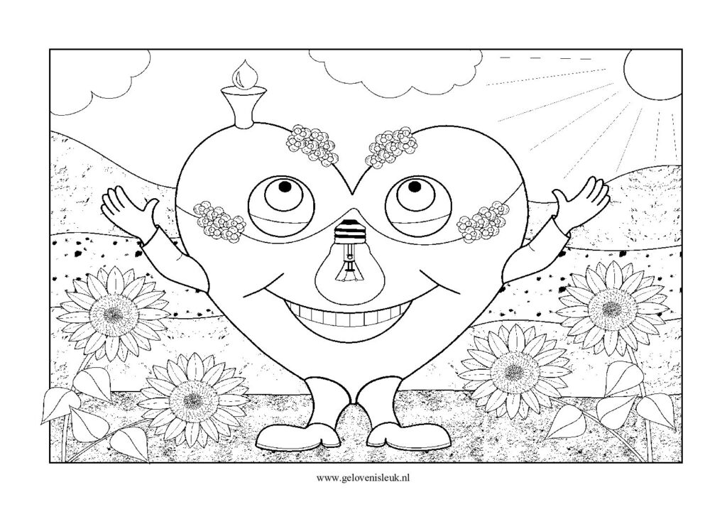 thumbnail of hart_lamp_zonnebloemen