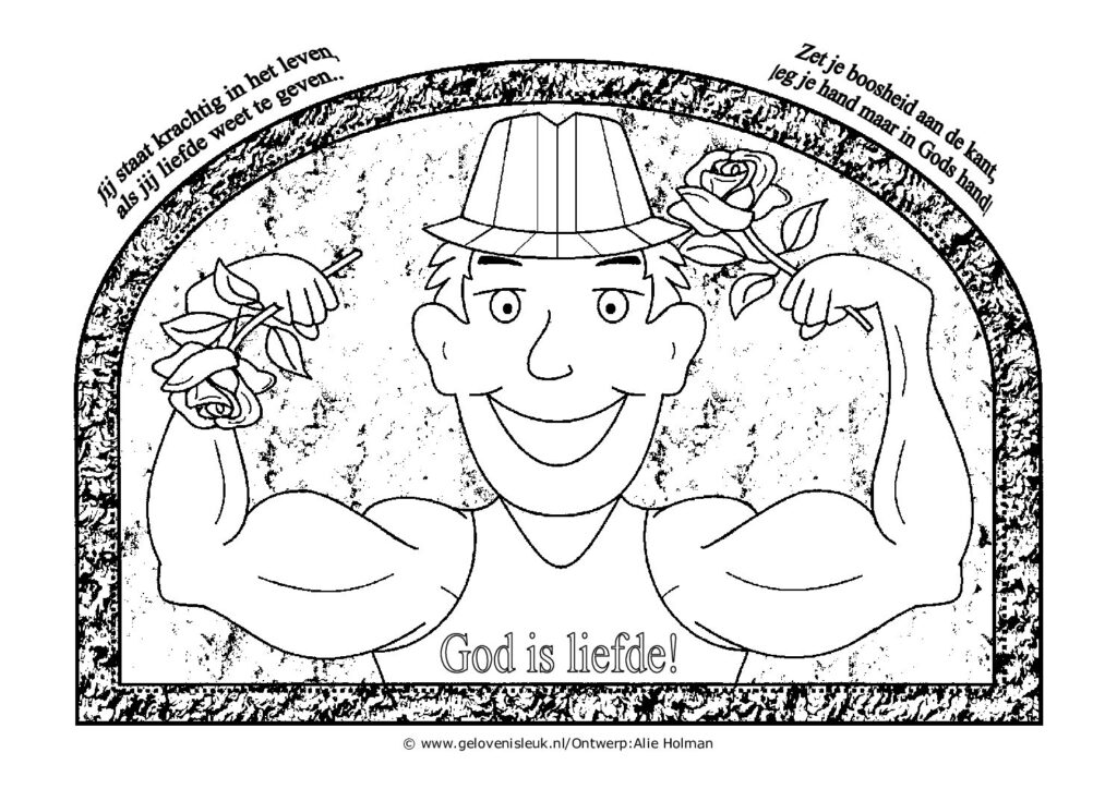 thumbnail of man_roos_kleurplaat