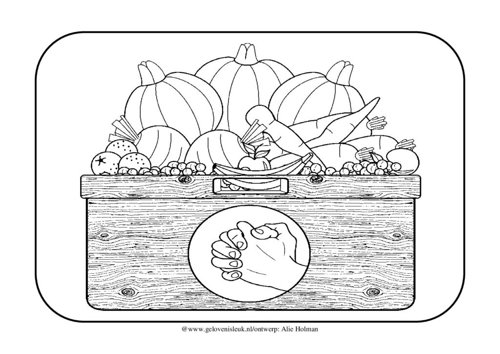 thumbnail of oogstfeest_groente_kleurplaat