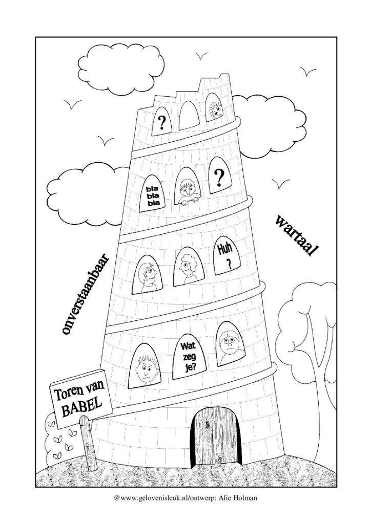 thumbnail of toren_van_babel_andere_versie_kleurplaat