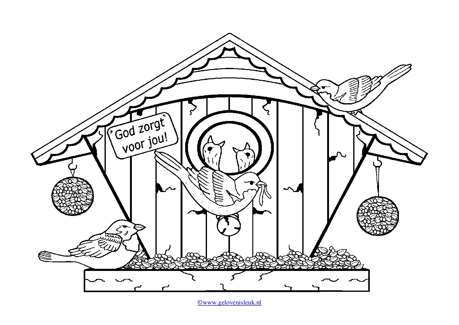 thumbnail of vogelhuisje_kleurplaat